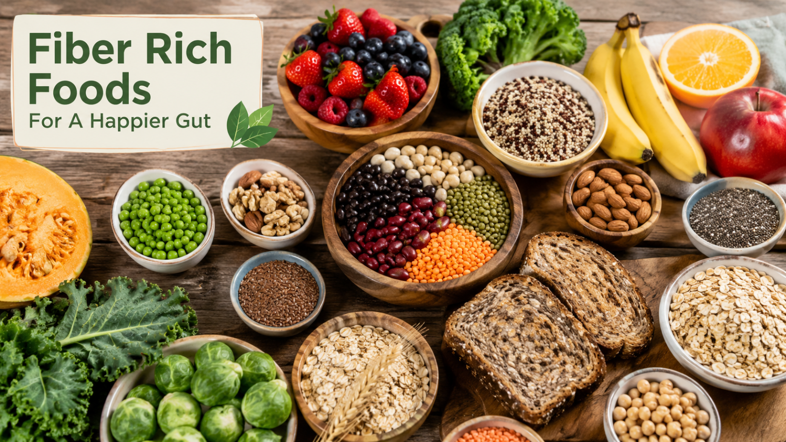 Fiber Rich Foods For A Happier Gut