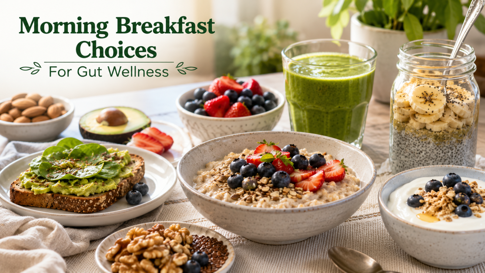 Morning Breakfast Choices For Gut Wellness