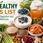 Gut Healthy Foods List for Better Digestion and Daily Wellness