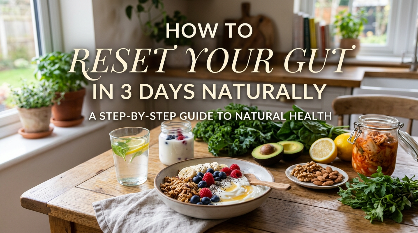 How to Reset Your Gut in 3 Days Naturally
