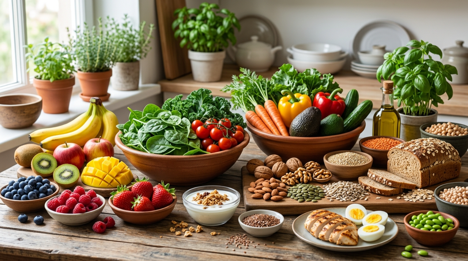 Choose A Variety Of Nutritious Foods