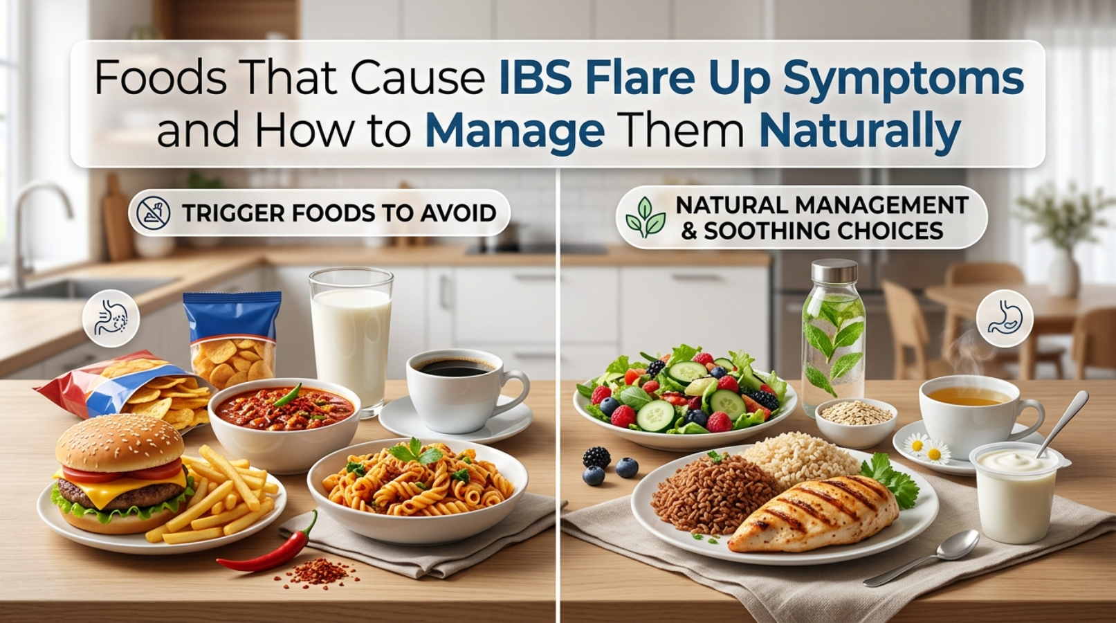 Foods That Cause IBS Flare Up Symptoms and How to Manage Them Naturally