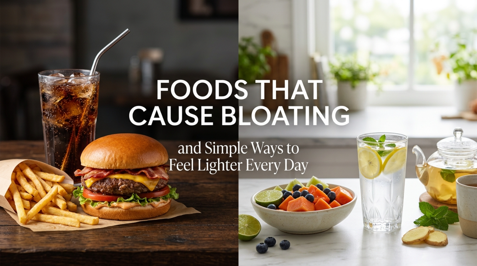 Foods That Cause Bloating and Simple Ways to Feel Lighter Every Day