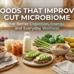 Foods That Improve Gut Microbiome for Better Digestion Energy and Everyday Wellness