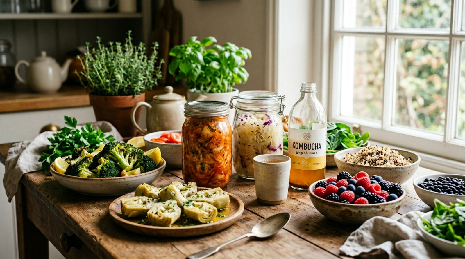 Nourish Your Microbiome With Fiber And Ferments