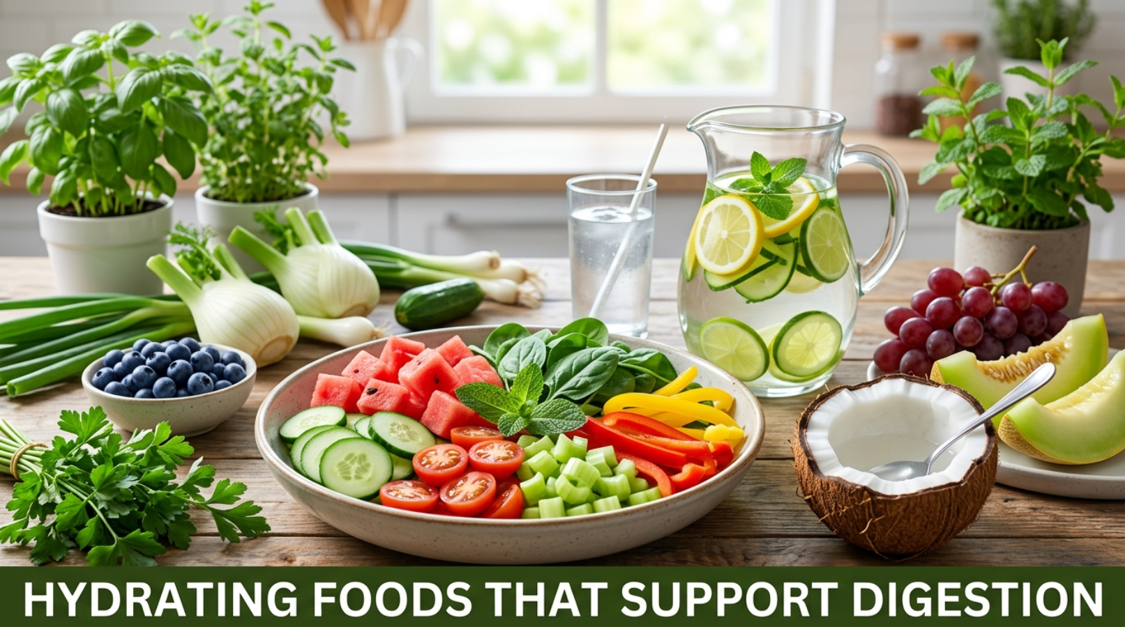 Hydrating Foods That Support Digestion