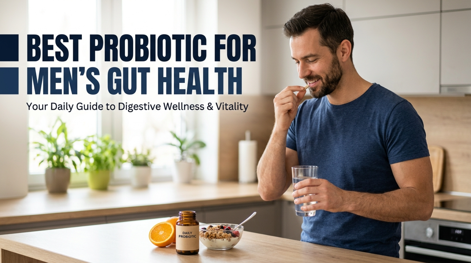 Best Probiotic for Men Gut Health