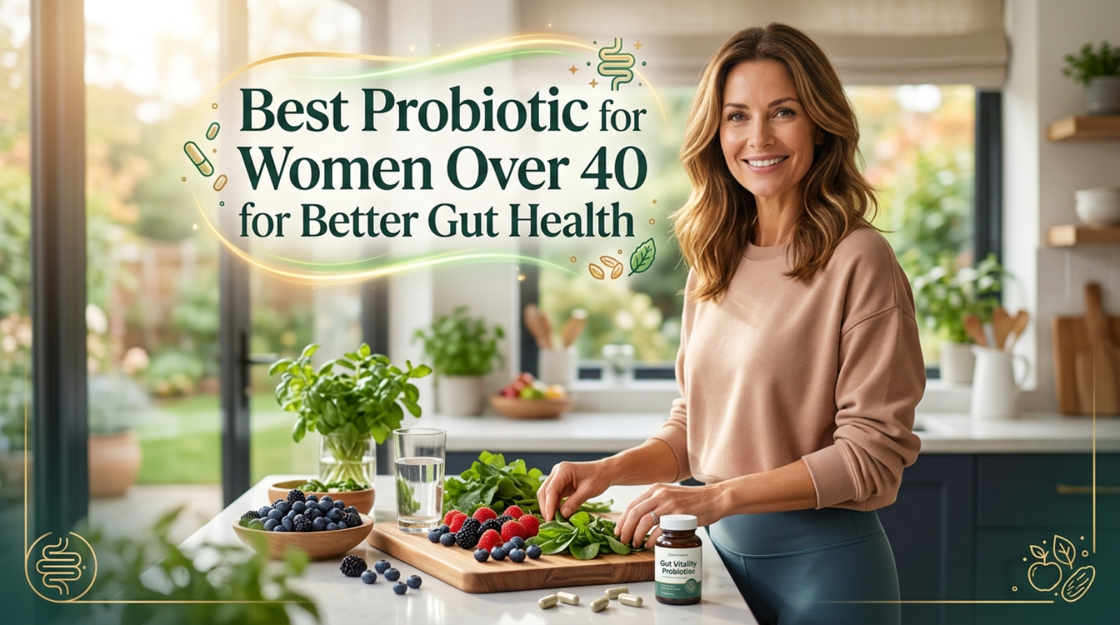 Best Probiotic for Women Over 40 for Better Gut Health