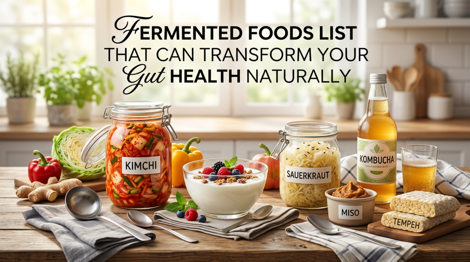 Fermented Foods List That Can Transform Your Gut Health Naturally