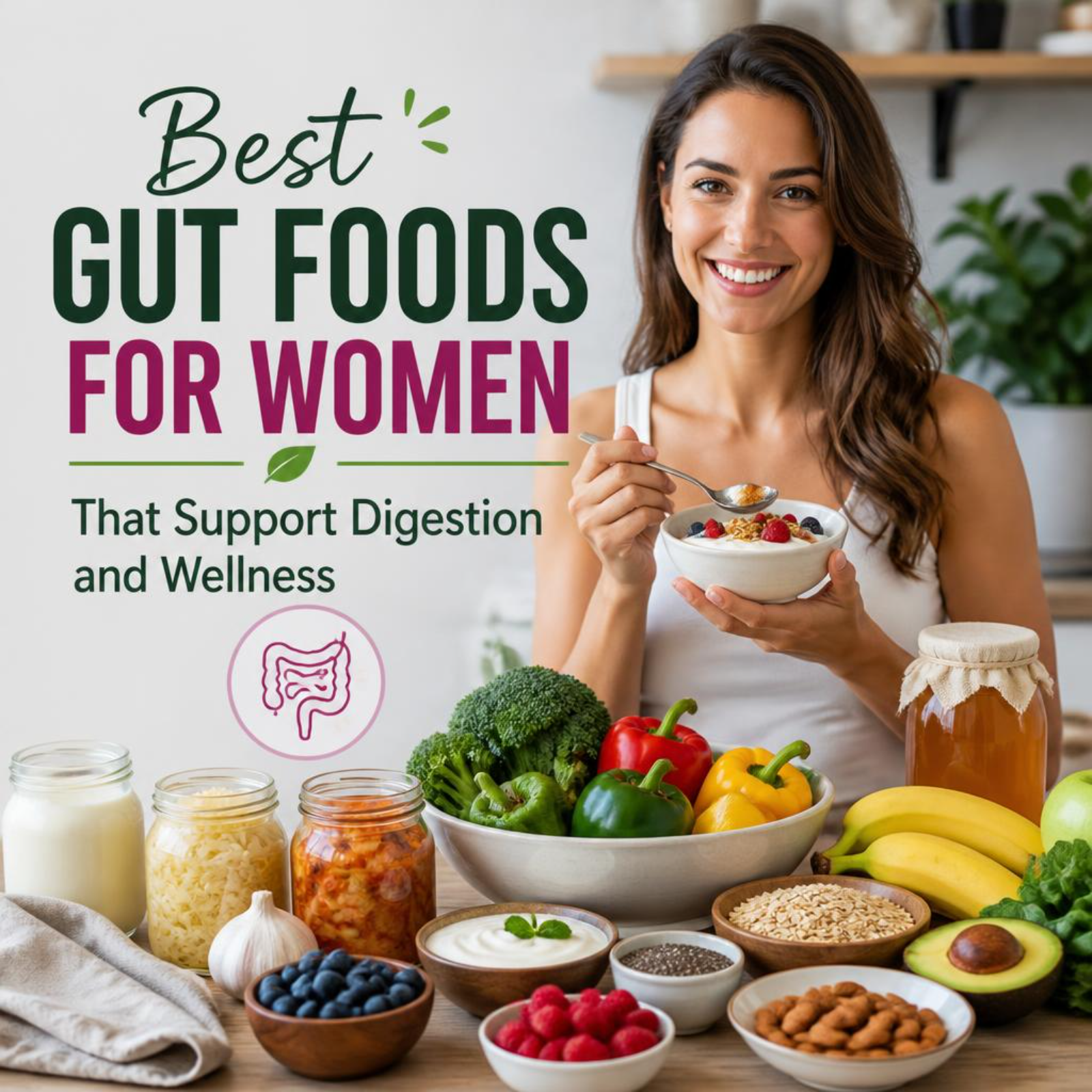 Best Gut Foods for Women That Support Digestion and Wellness