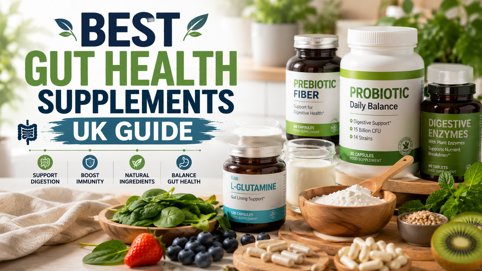 Best Gut Health Supplements UK Guide