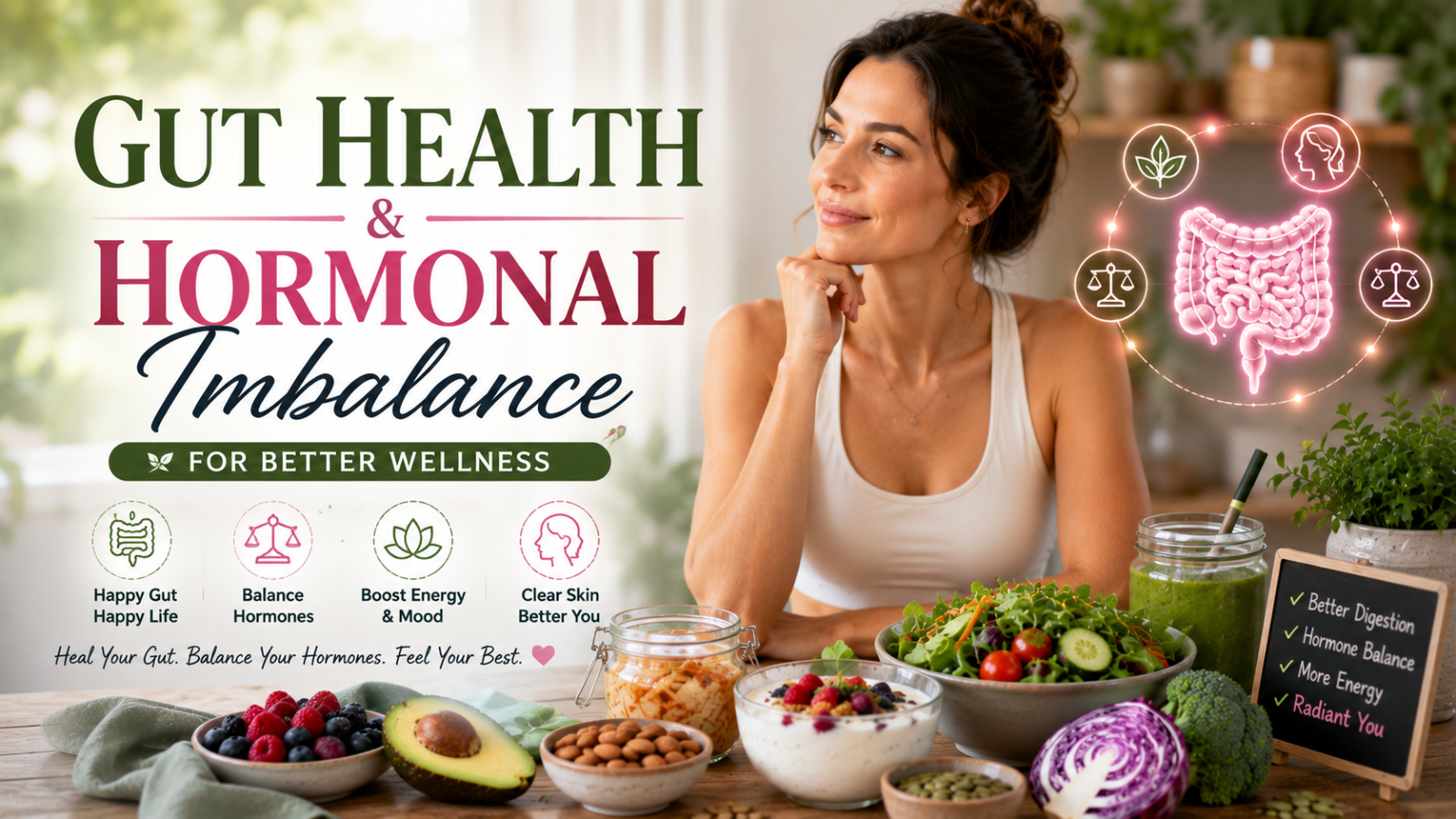 Gut Health and Hormonal Imbalance for Better Wellness