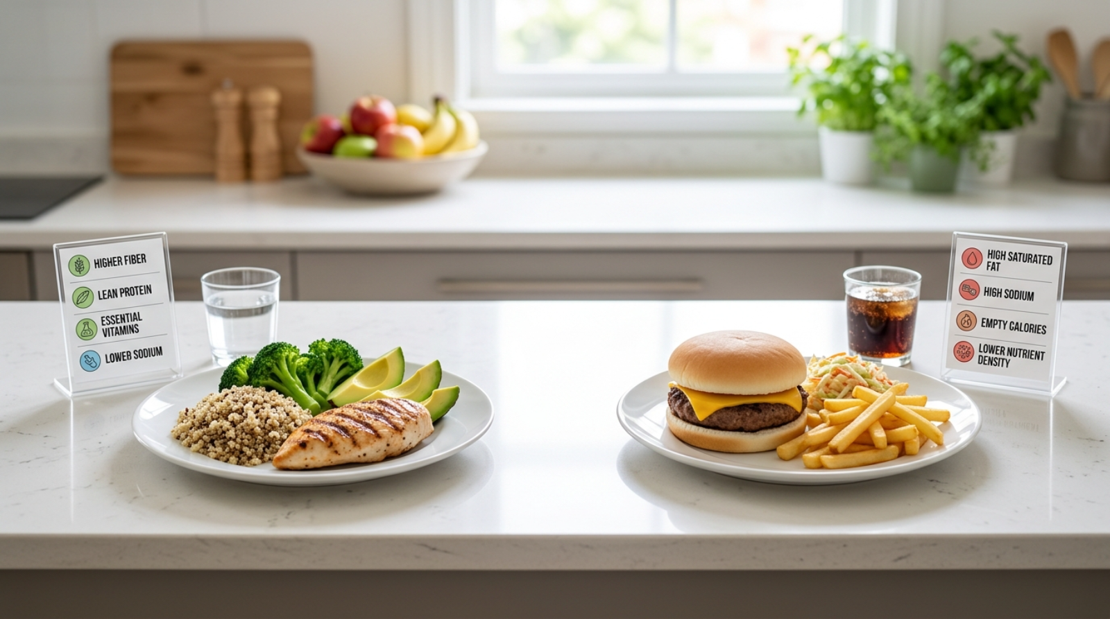 Comparing Nutritional Differences