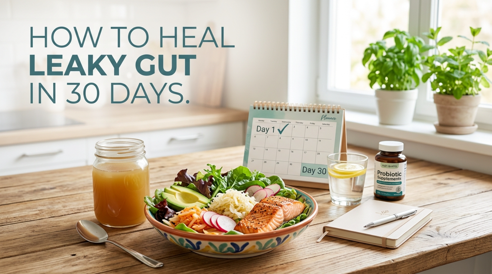 How to Heal Leaky Gut in 30 Days