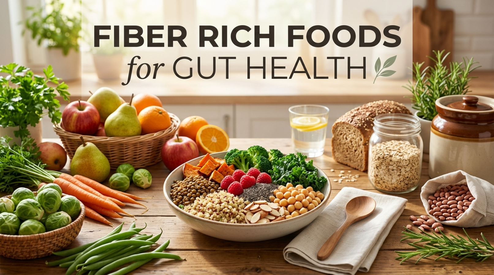 Fiber Rich Foods for Gut