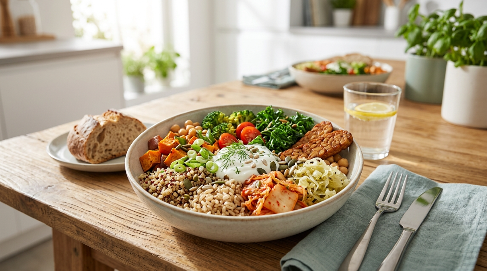 Including Fermented Foods With Fiber