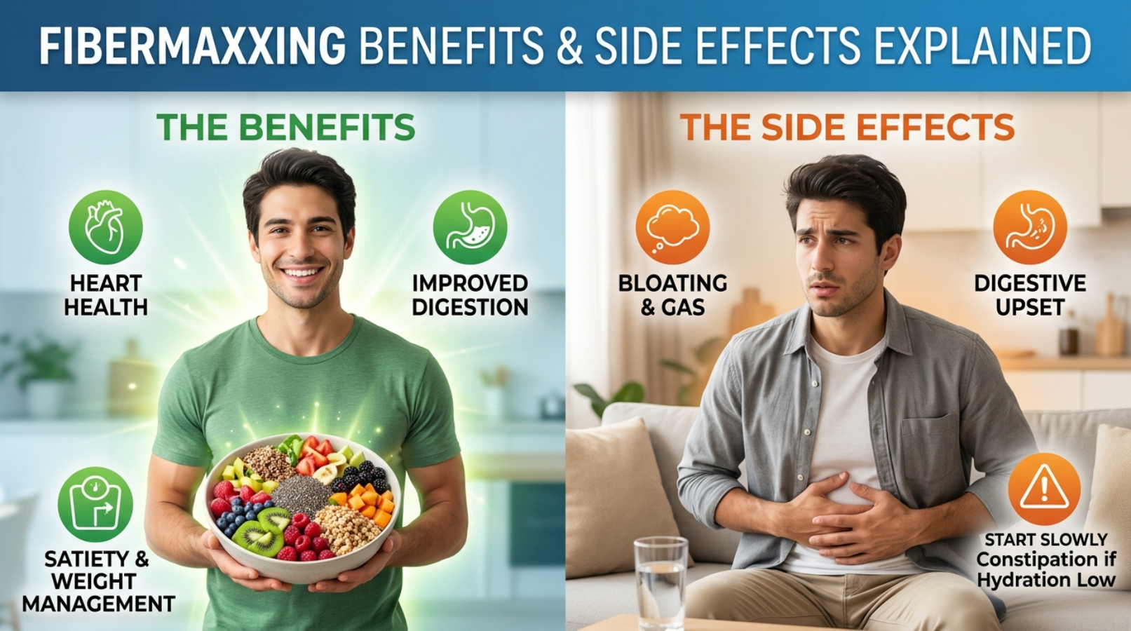 Fibermaxxing Benefits and Side Effects Explained