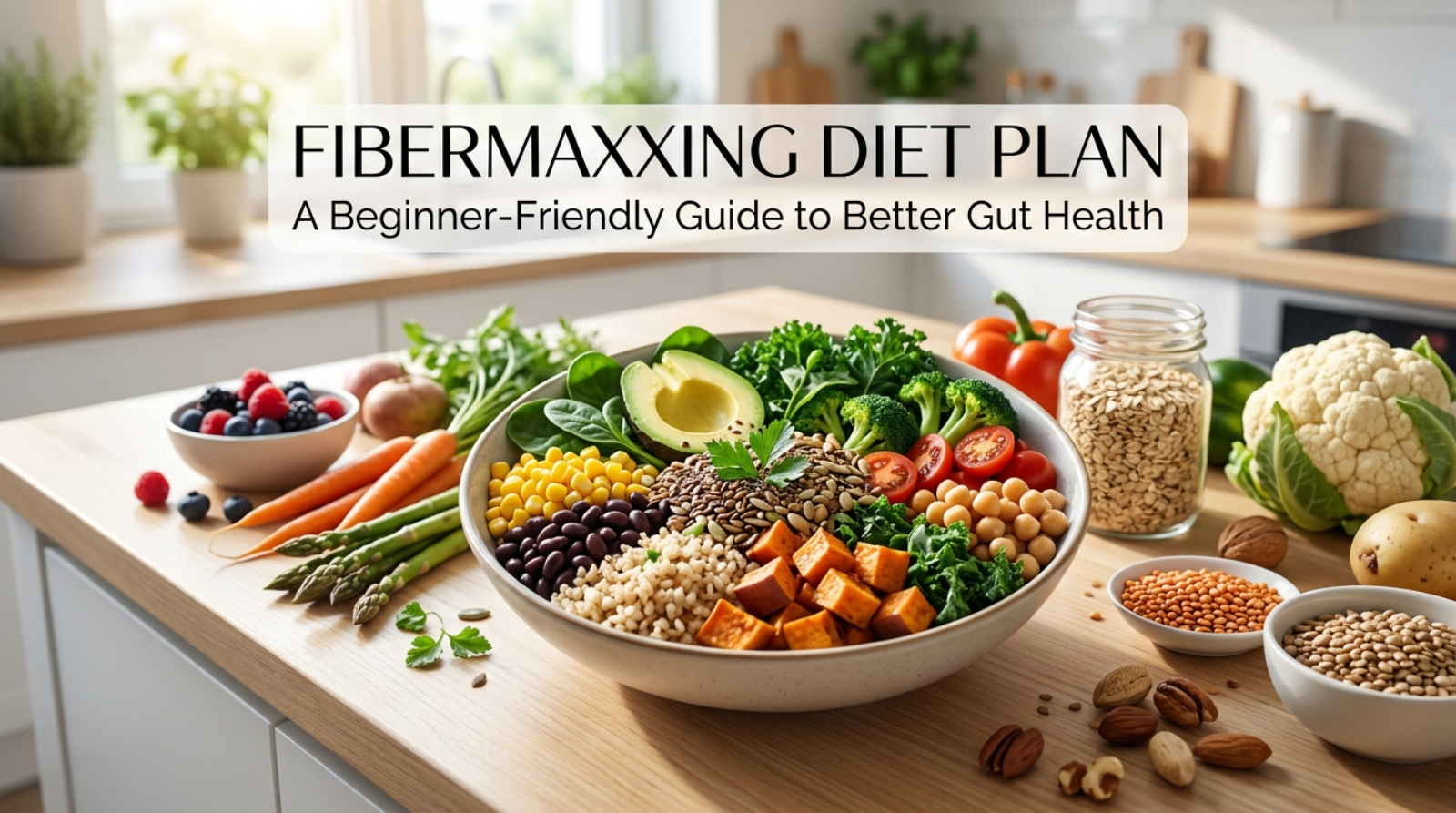 Fibermaxxing Diet Plan: A Beginner-Friendly Guide to Better Gut Health