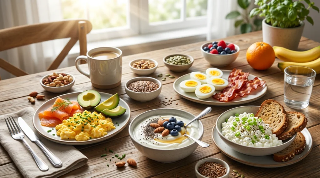Enjoy Protein Rich Breakfast Choices