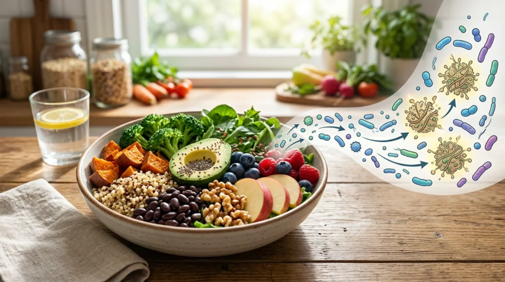 Supporting Gut Bacteria With Fiber Rich Foods