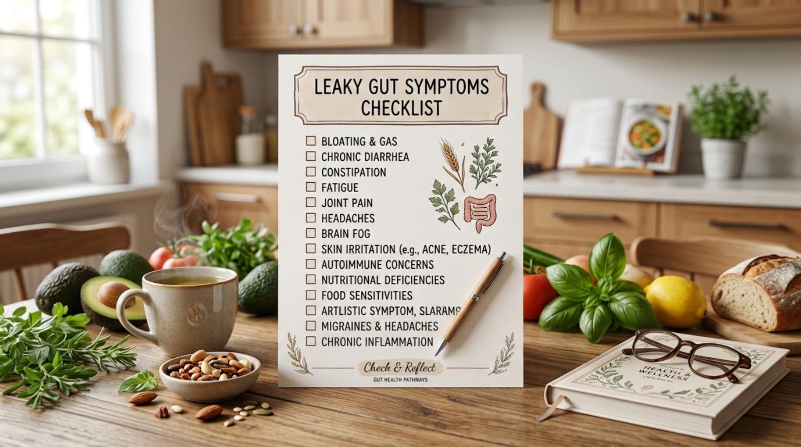 Leaky Gut Symptoms Checklist