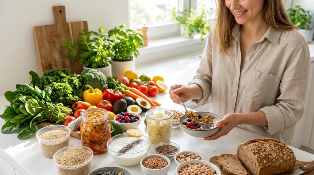Nourishing Your Microbiome With Healthy Foods