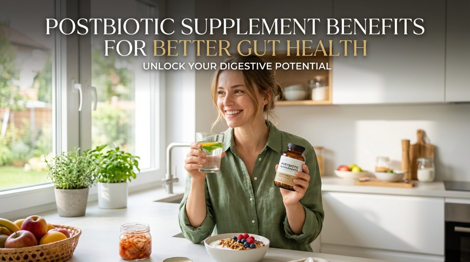 Postbiotic Supplement Benefits for Better Gut Health