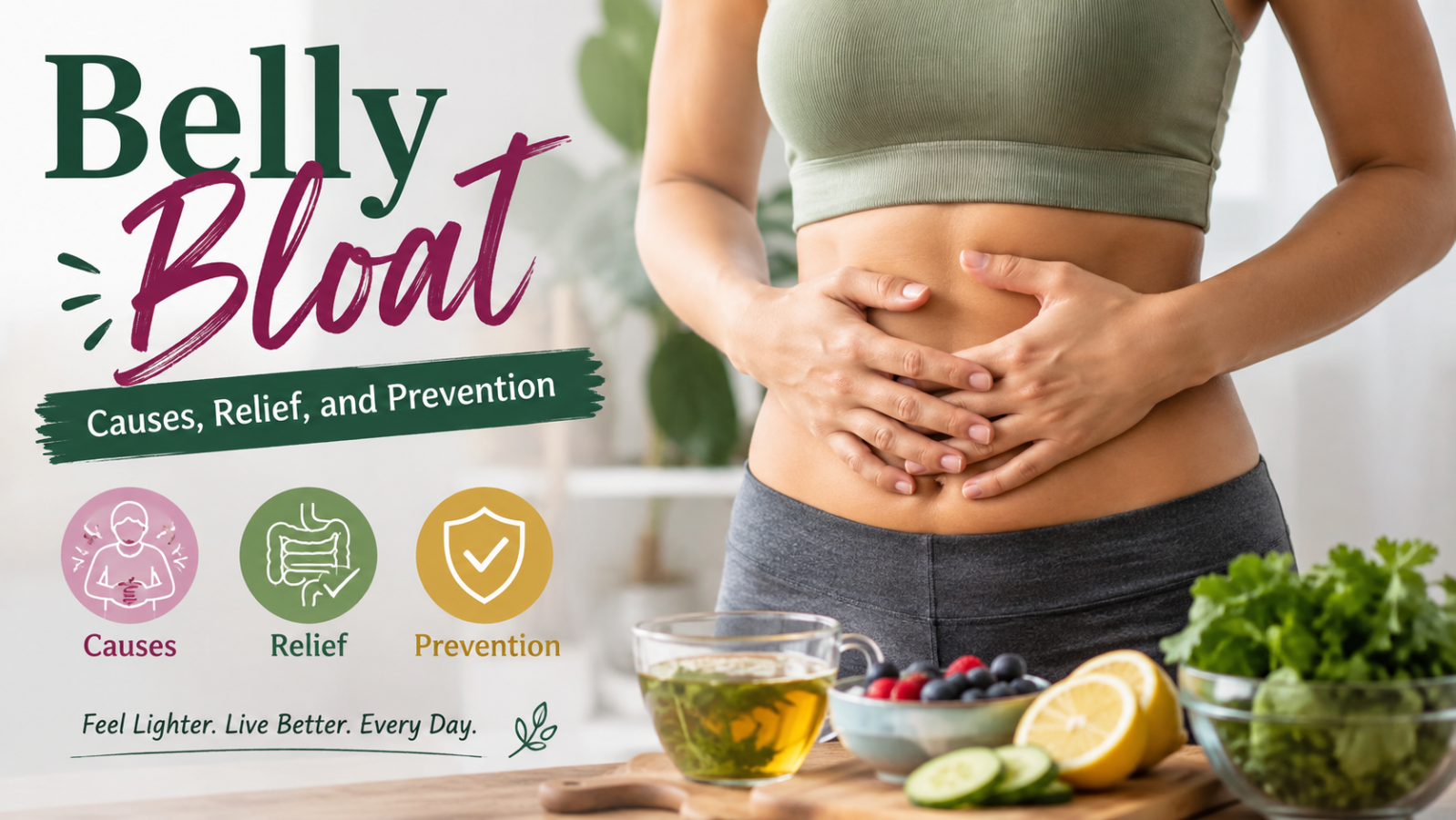 Belly Bloat: Causes, Relief, and Prevention