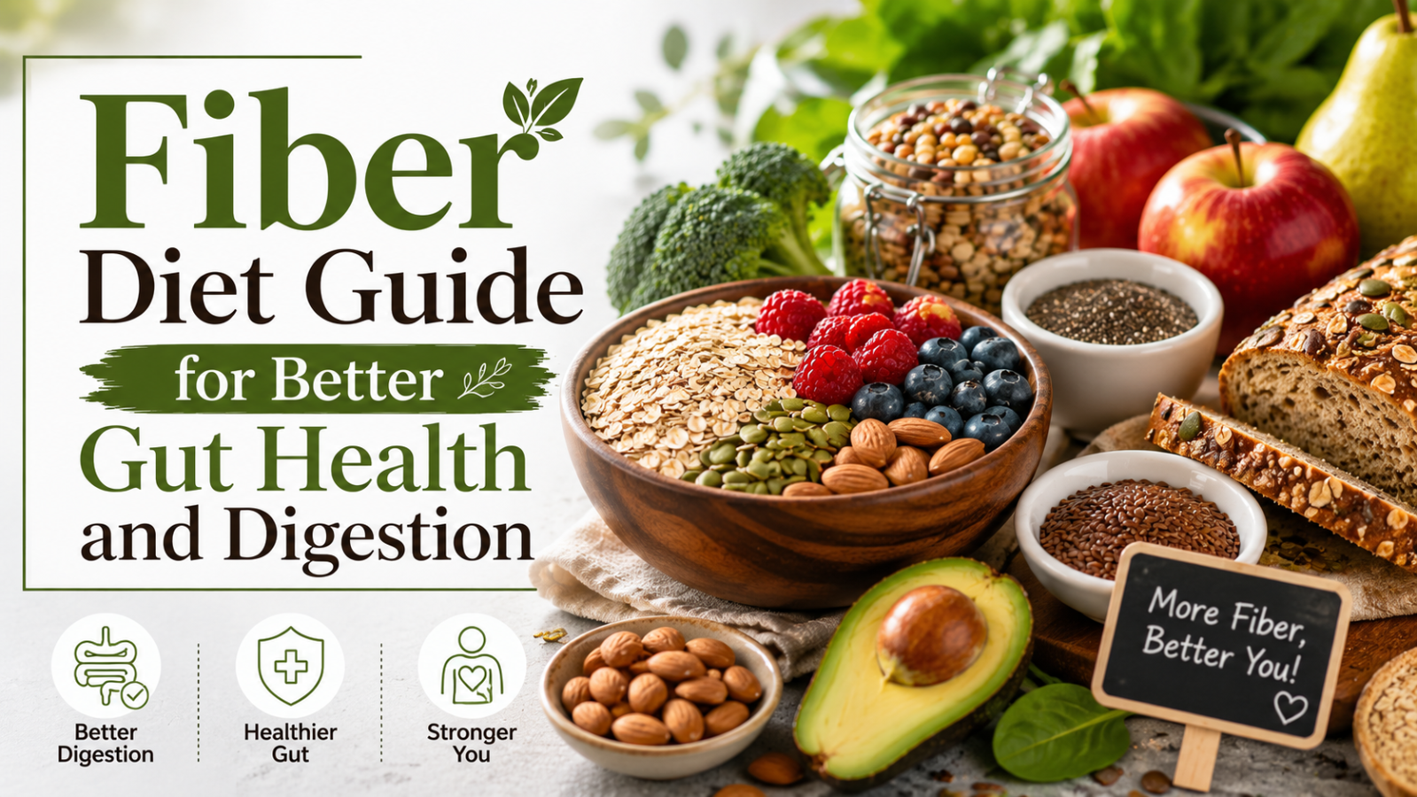 Fiber Diet Guide for Better Gut Health and Digestion