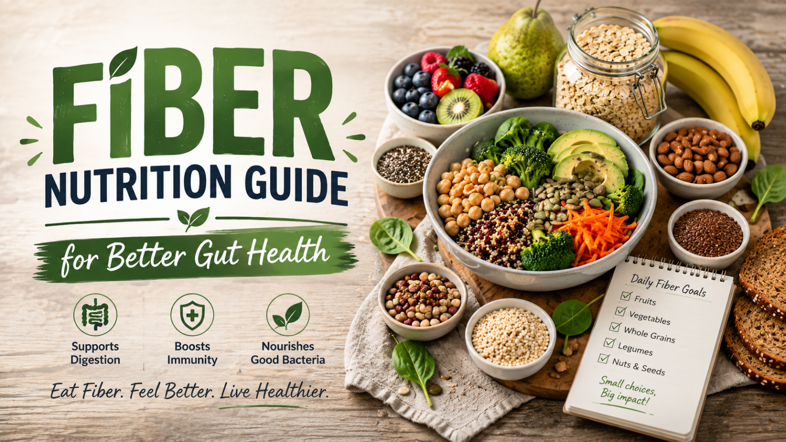 Fiber Nutrition Guide for Better Gut Health