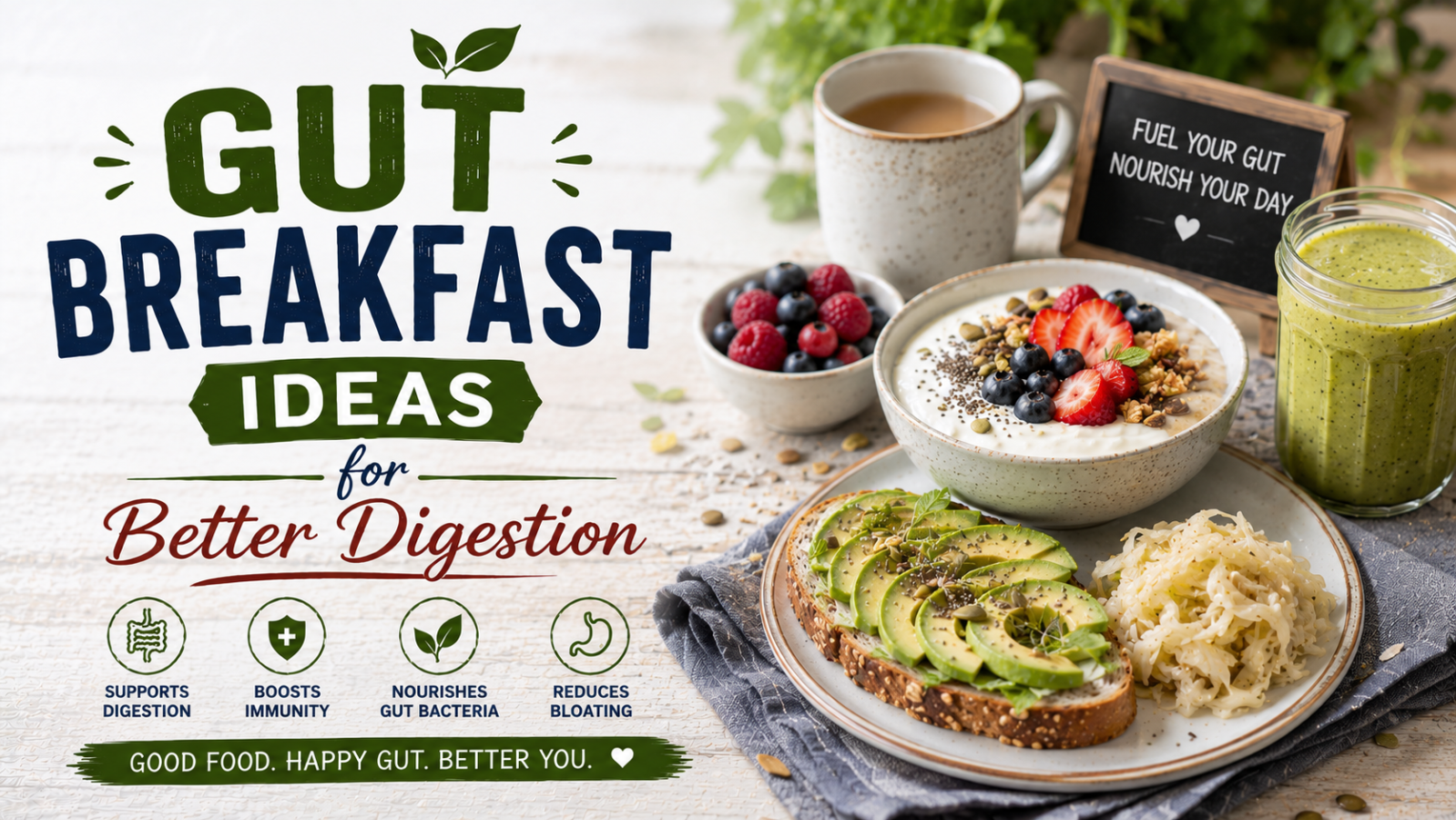 Gut Breakfast Ideas for Better Digestion