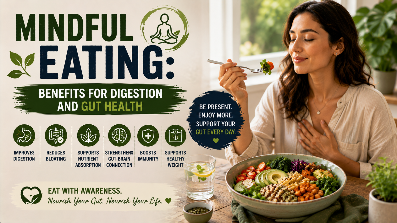 Mindful Eating: Benefits for Digestion and Gut Health