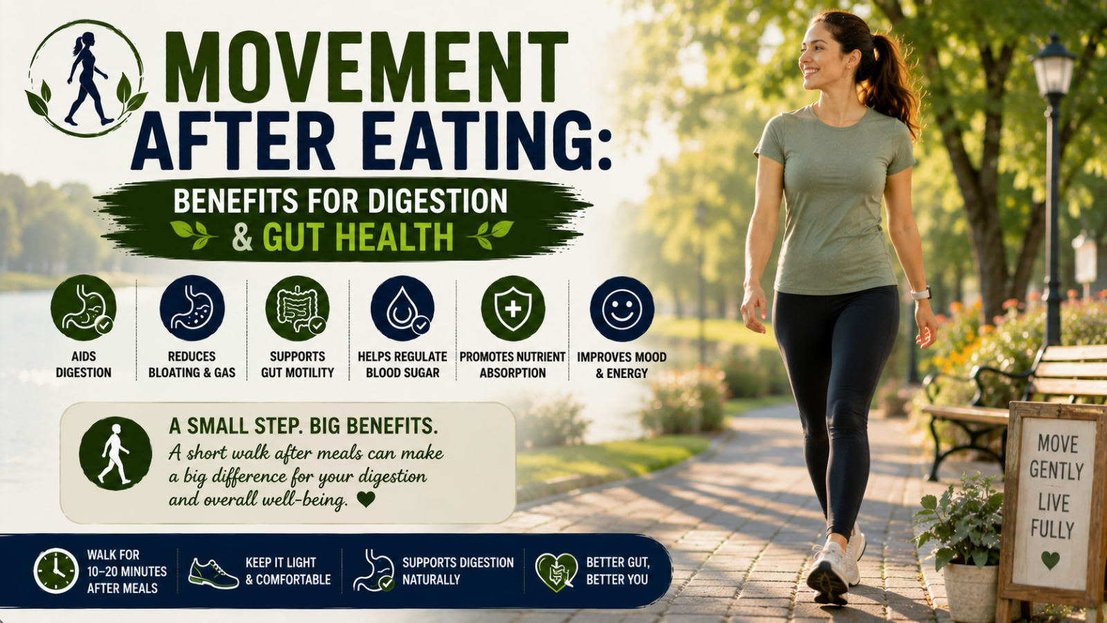 Movement After Eating: Benefits for Digestion & Gut Health
