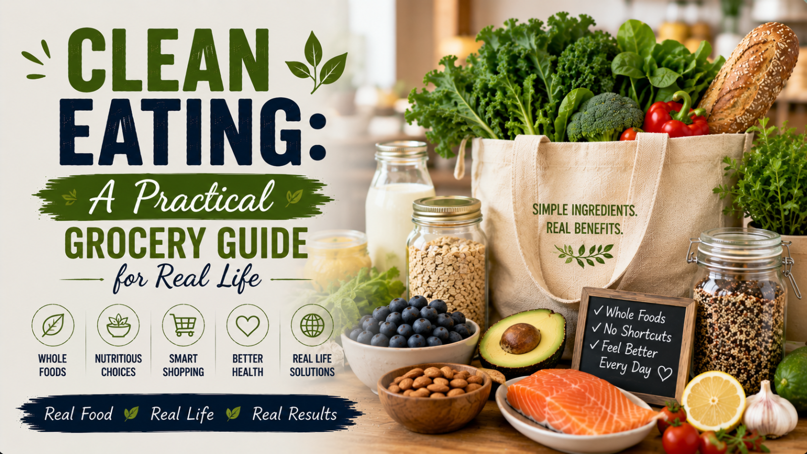 Clean Eating: A Practical Grocery Guide for Real Life