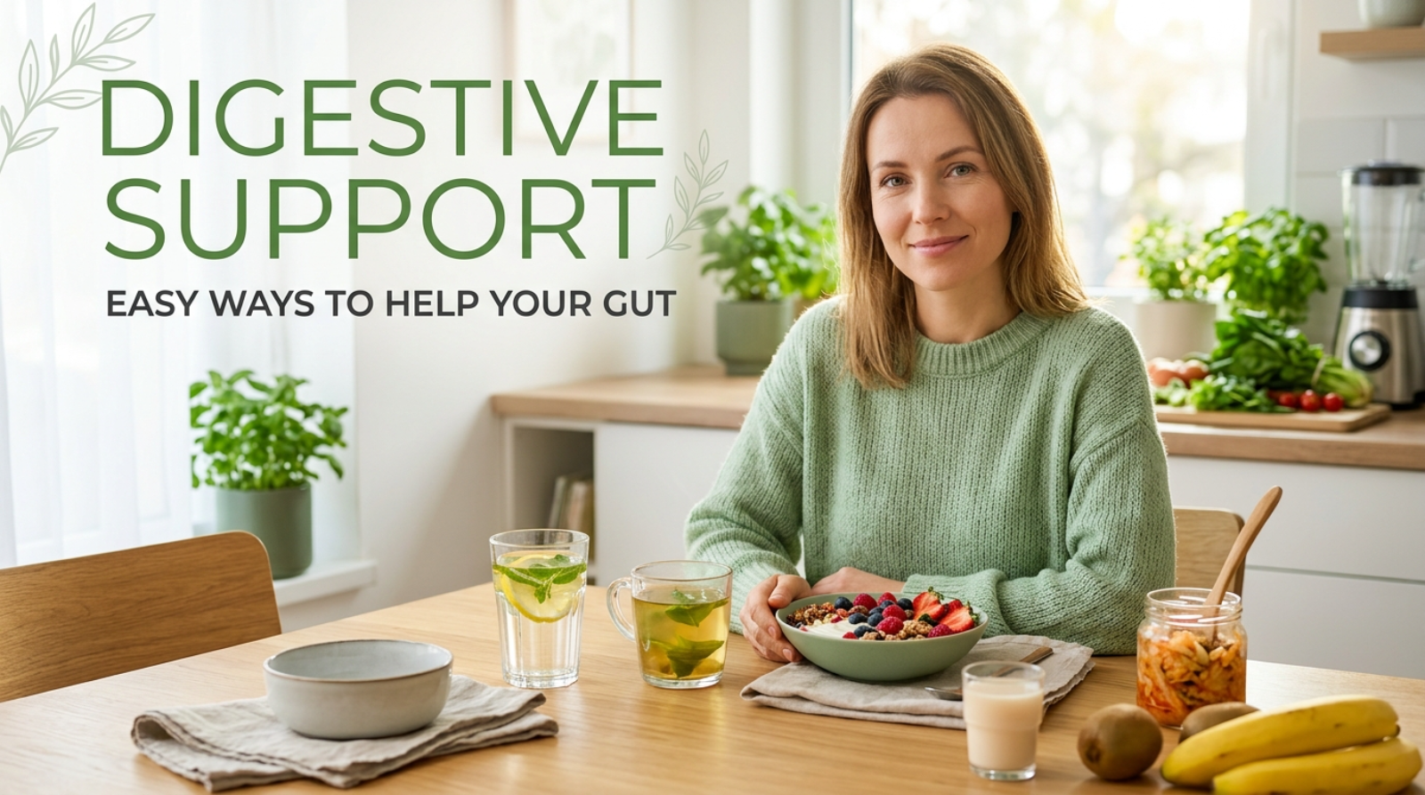 Digestive Support: Easy Ways to Help Your Gut