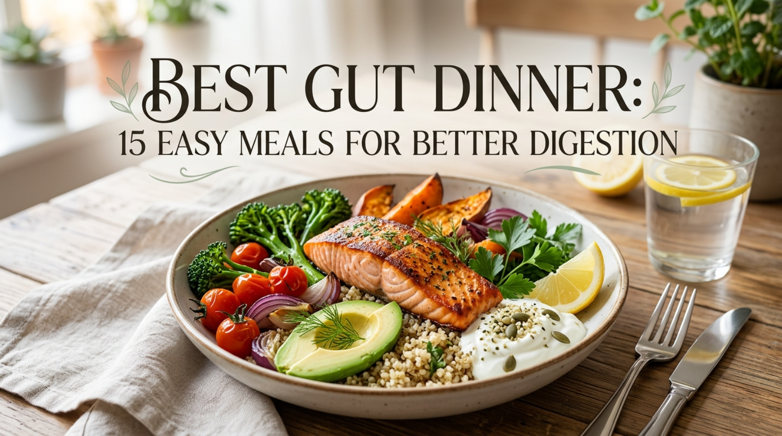 Gut Dinner: 15 Easy Meals for Better Digestion