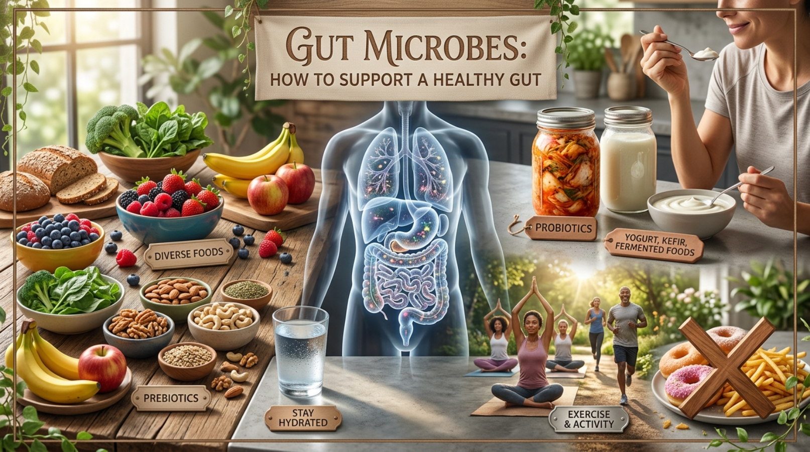 Gut Microbes: How to Support a Healthy Gut