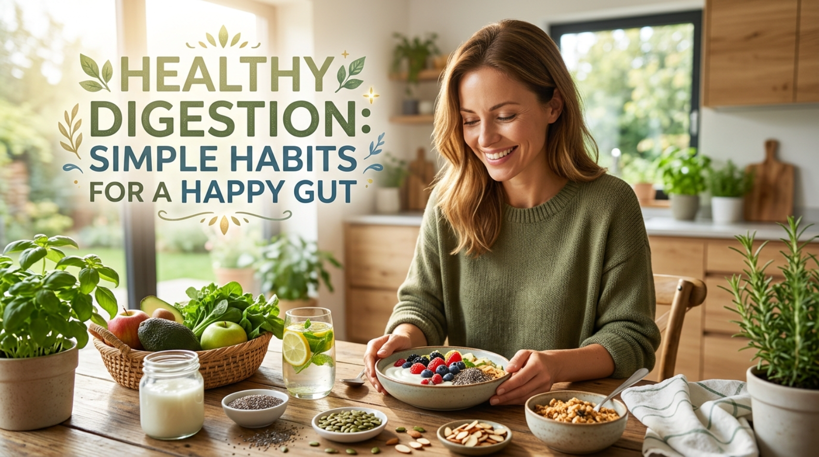 Healthy Digestion: Simple Habits for a Happy Gut