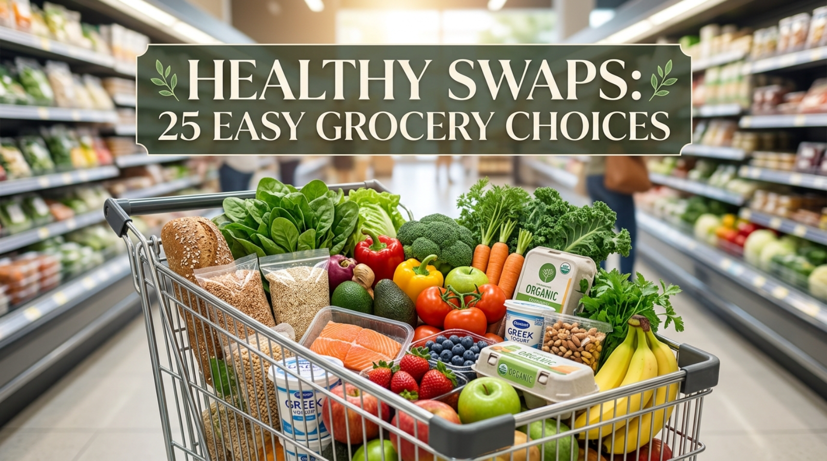Healthy Swaps: 25 Easy Grocery Choices