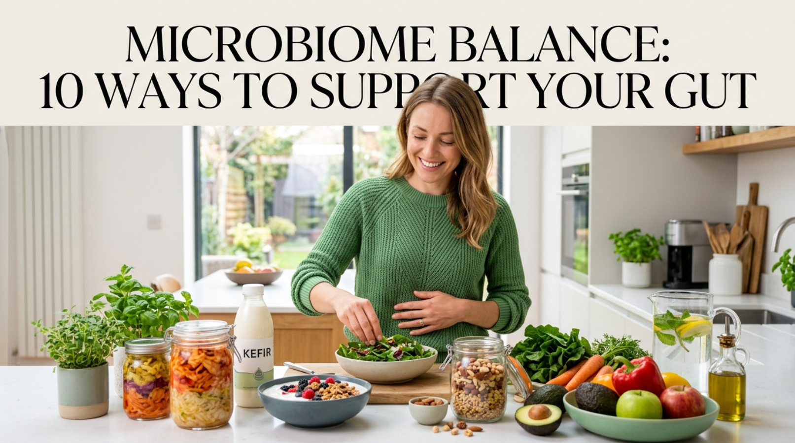 Microbiome Balance: 10 Ways to Support Your Gut