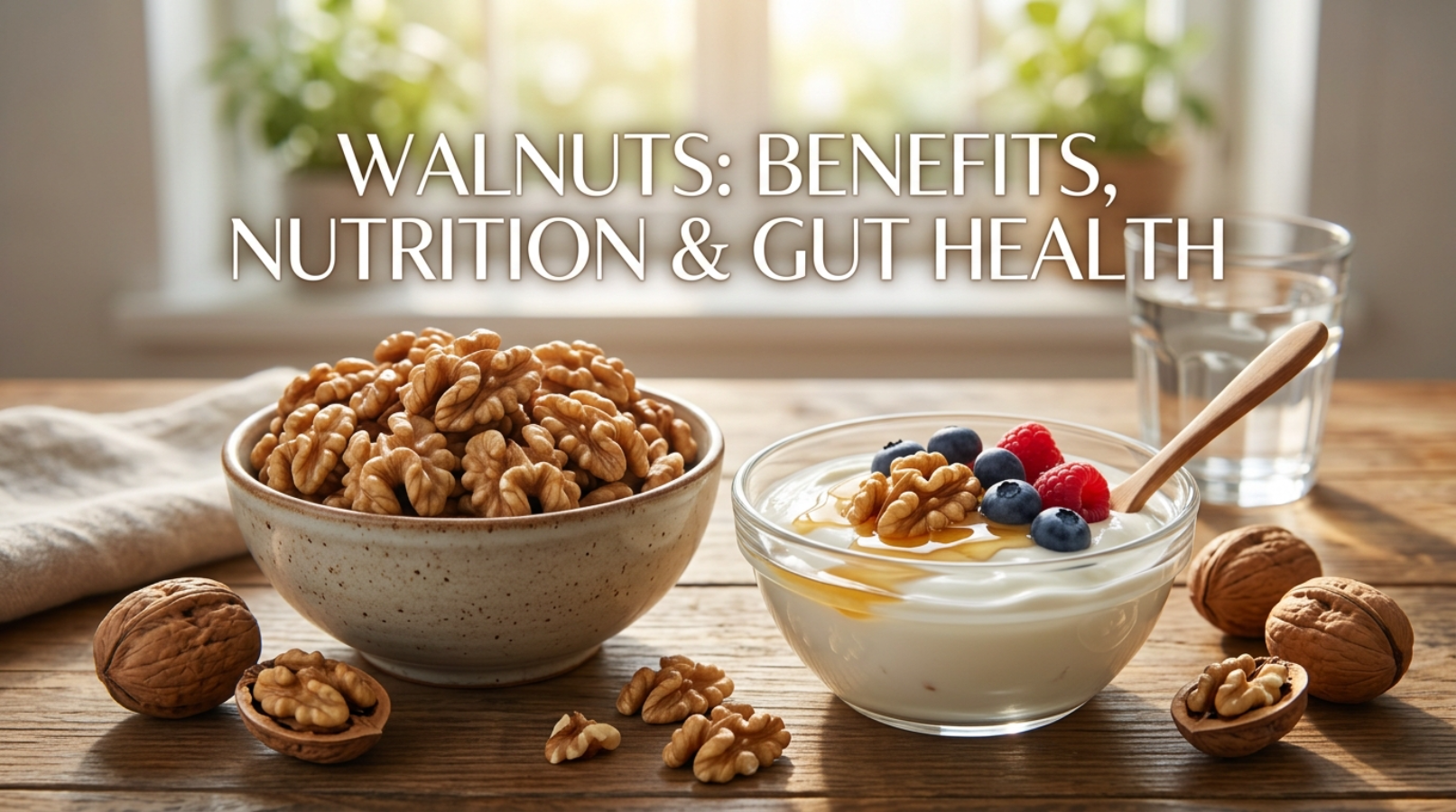 Walnuts: Benefits, Nutrition & Gut Health