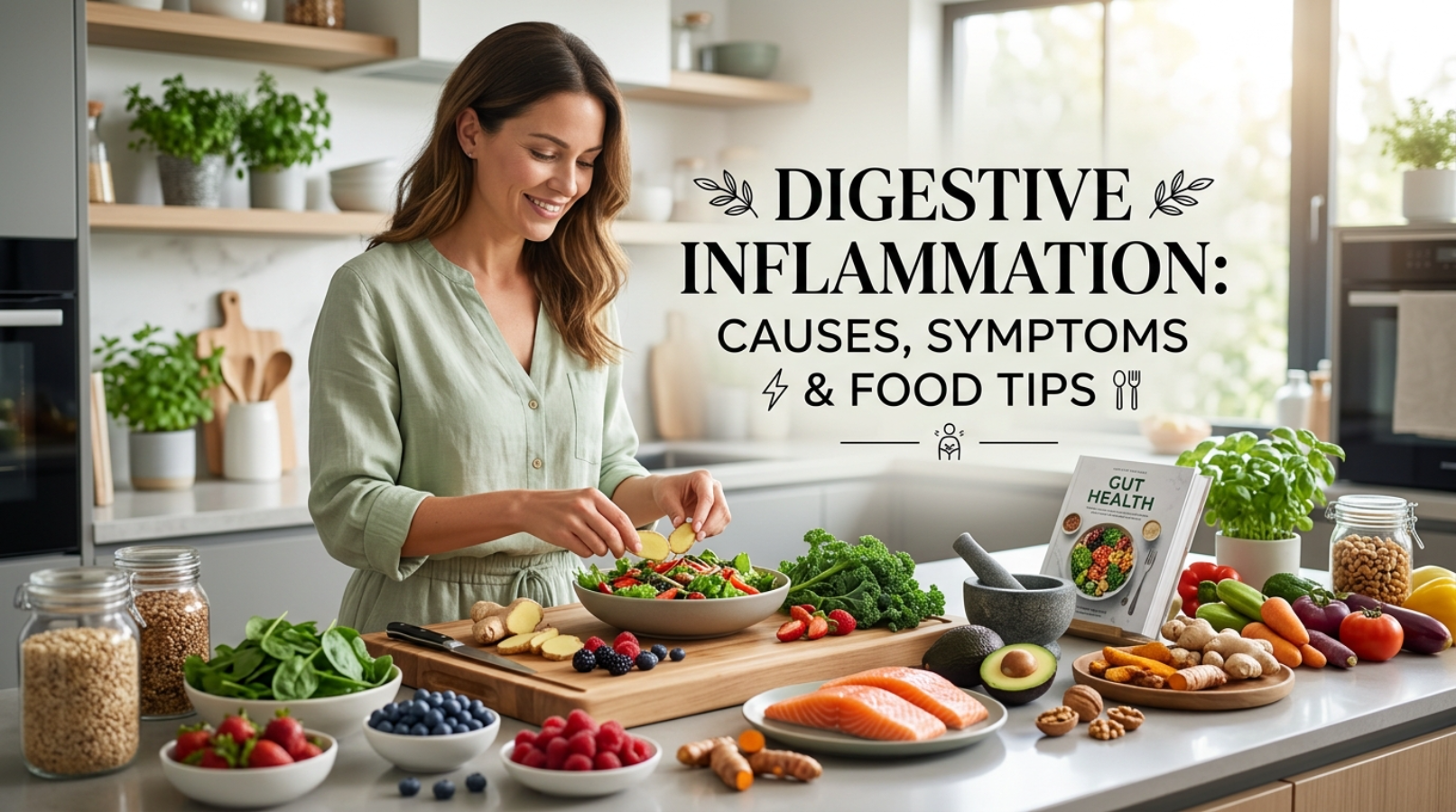 Digestive Inflammation: Causes, Symptoms & Food Tips