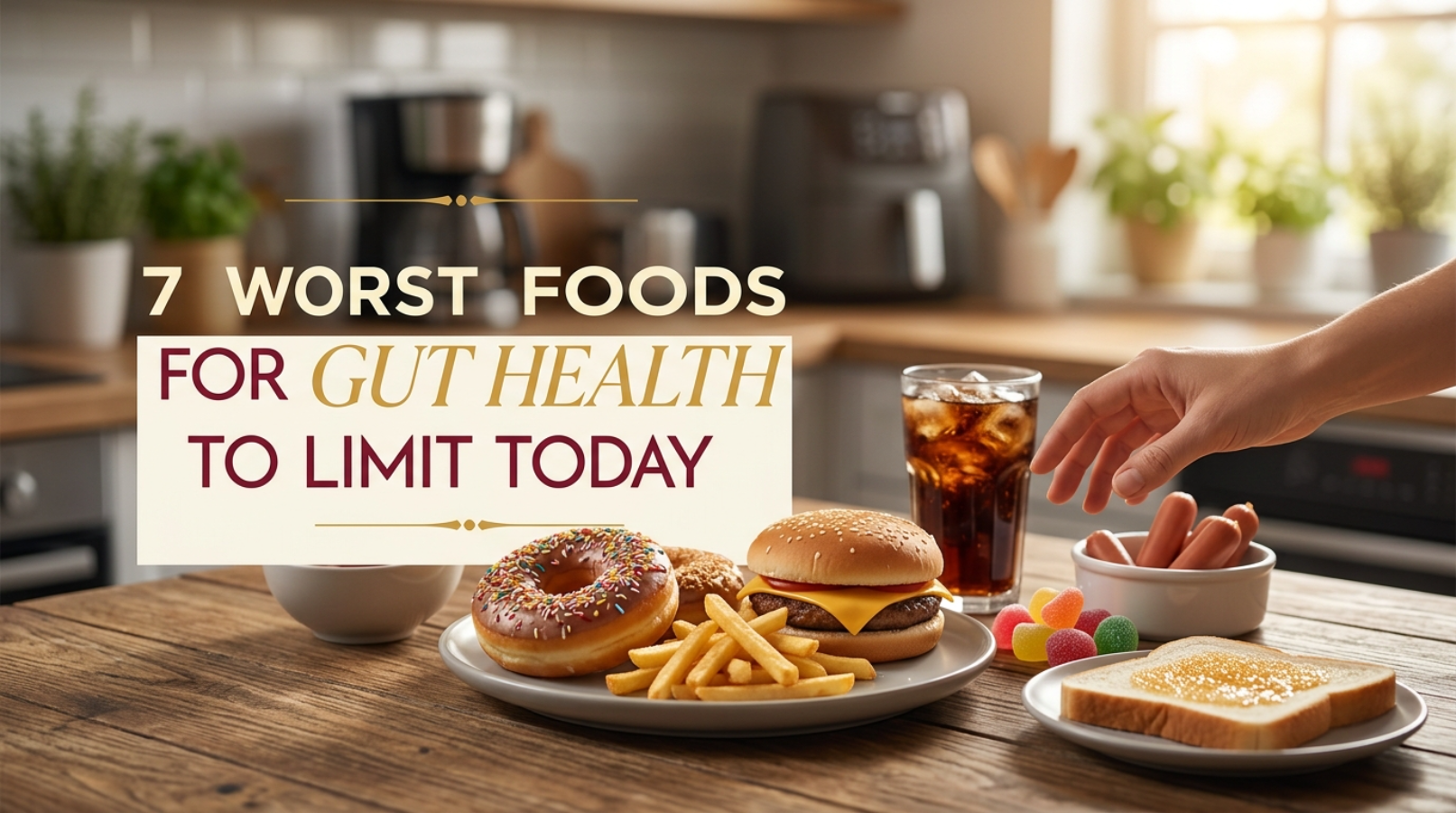 7 Worst Foods for Gut Health to Limit Today