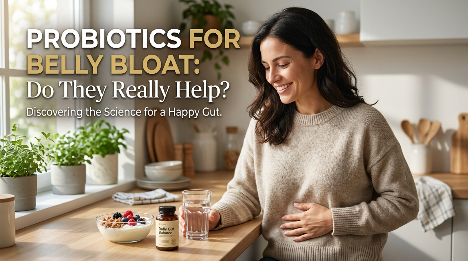 Probiotics for Belly Bloat: Do They Really Help