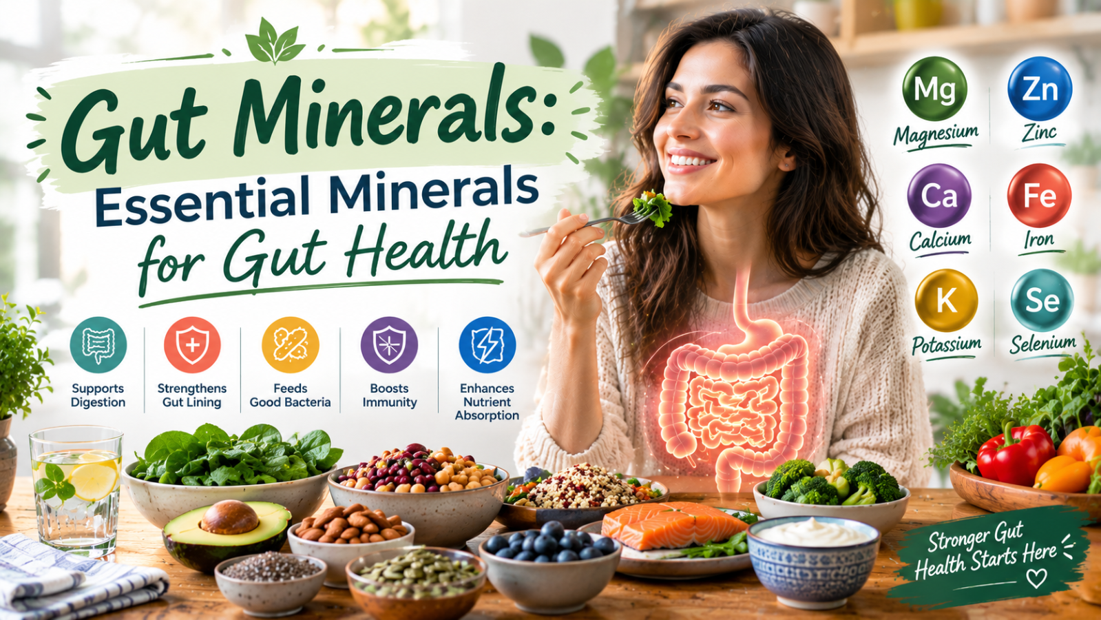 Gut Minerals: Essential Minerals for Gut Health