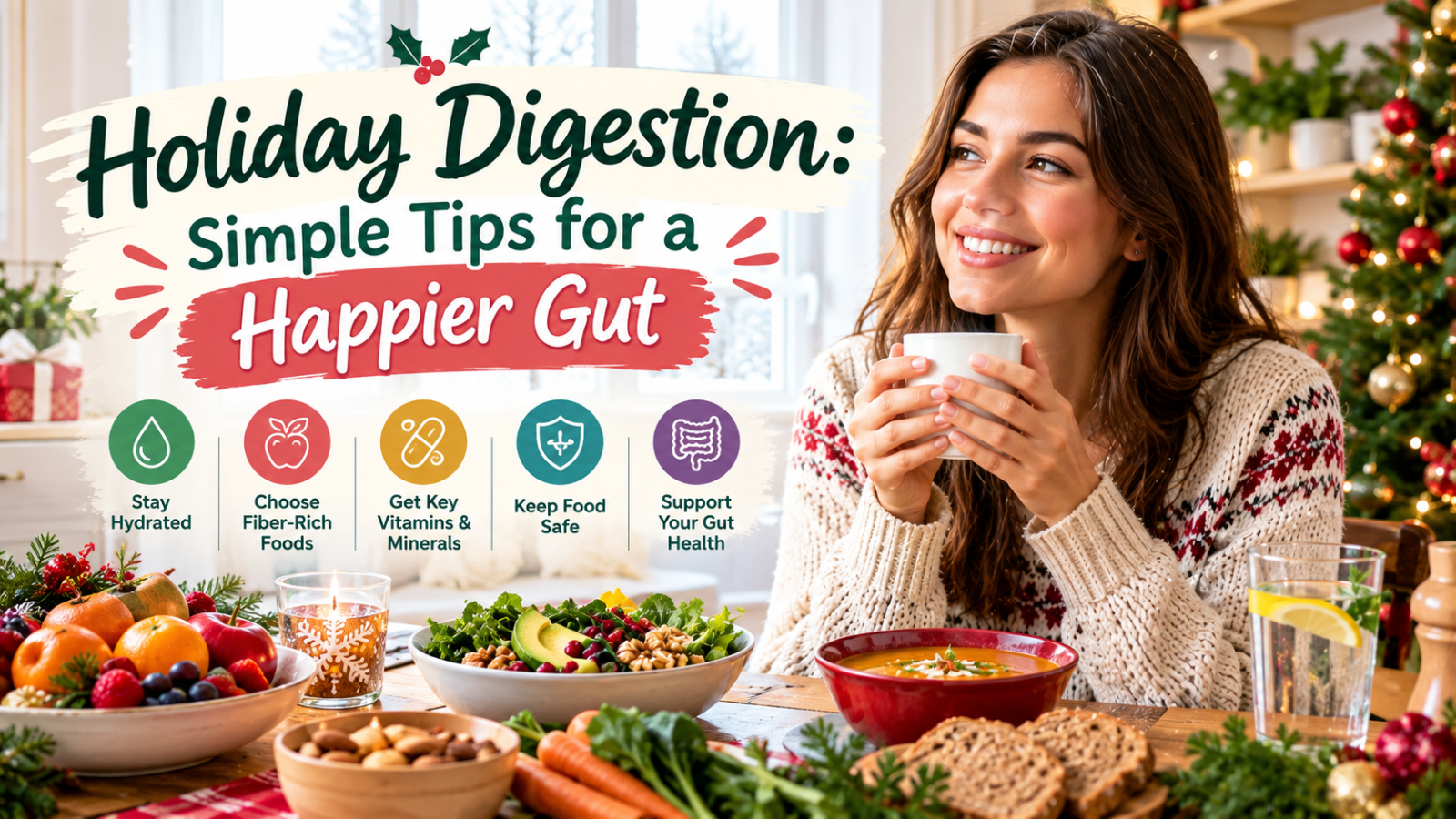 Holiday Digestion: Simple Tips for a Happier Gut