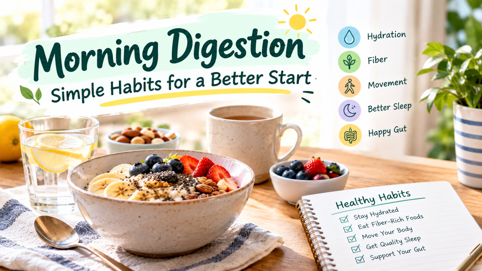 Morning Digestion: Simple Habits for a Better Start