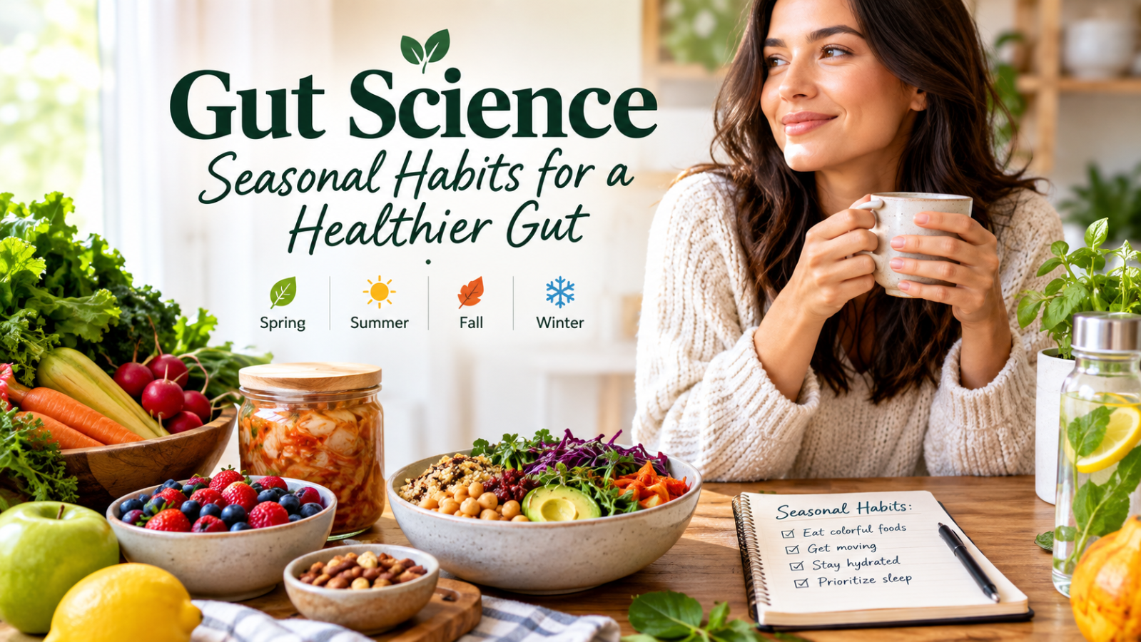 Gut Science: Seasonal Habits for a Healthier Gut