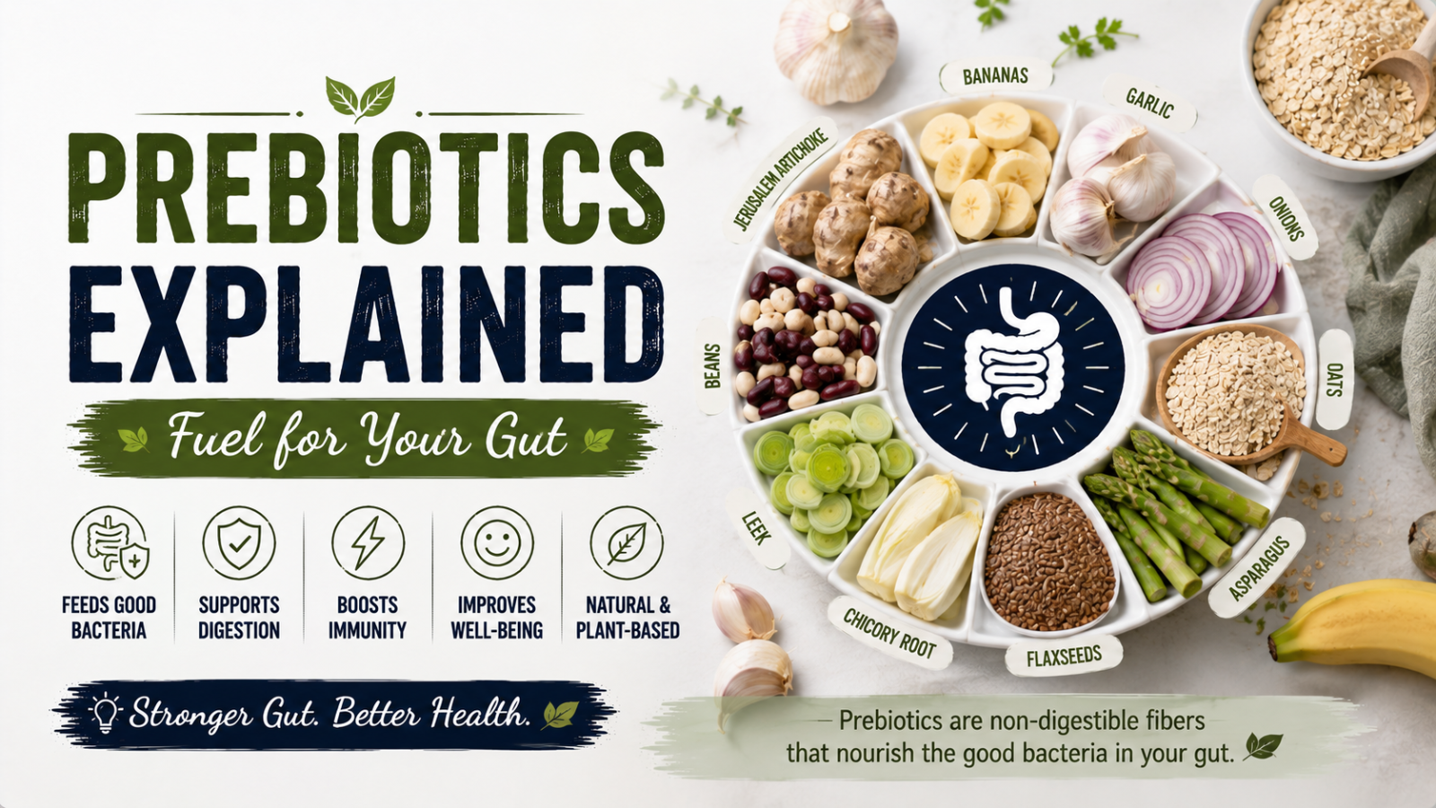 Prebiotics Explained: Fuel for Your Gut