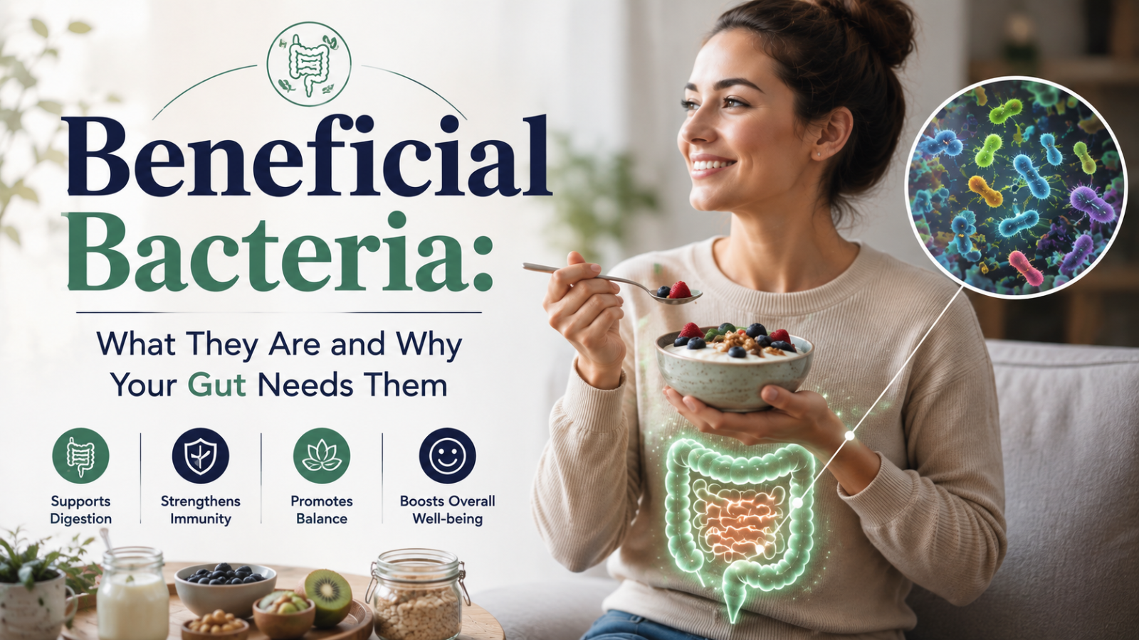 Beneficial Bacteria: What They Are and Why Your Gut Needs Them